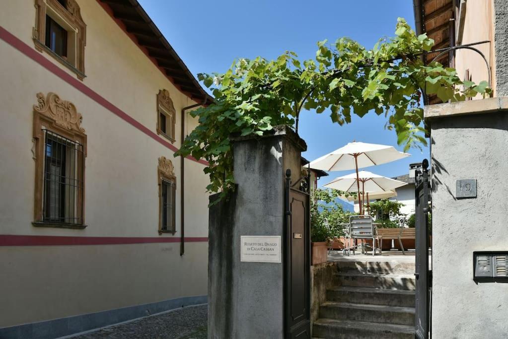 Il Drago Al Roseto Del Drago San Bernardo (Sondrio) Exterior foto