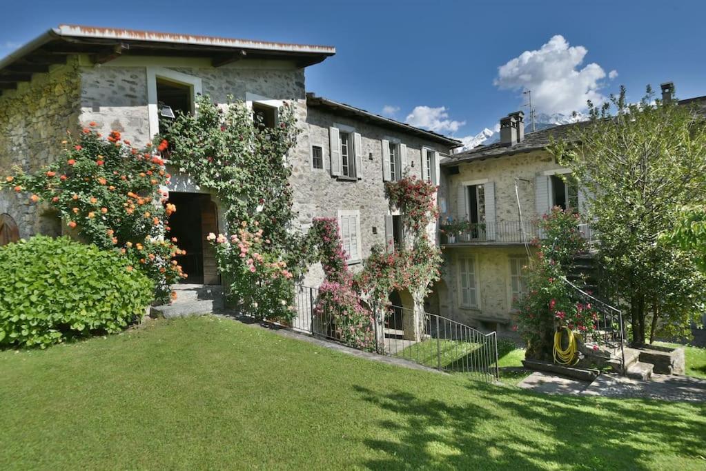 Il Drago Al Roseto Del Drago San Bernardo (Sondrio) Exterior foto